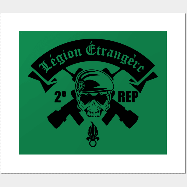 2 REP Foreign Legion (subdued) Wall Art by TCP